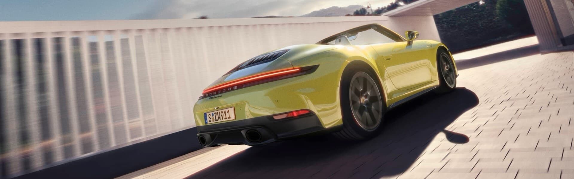 2025 Porsche 911 Carrera Cabriolet Banner