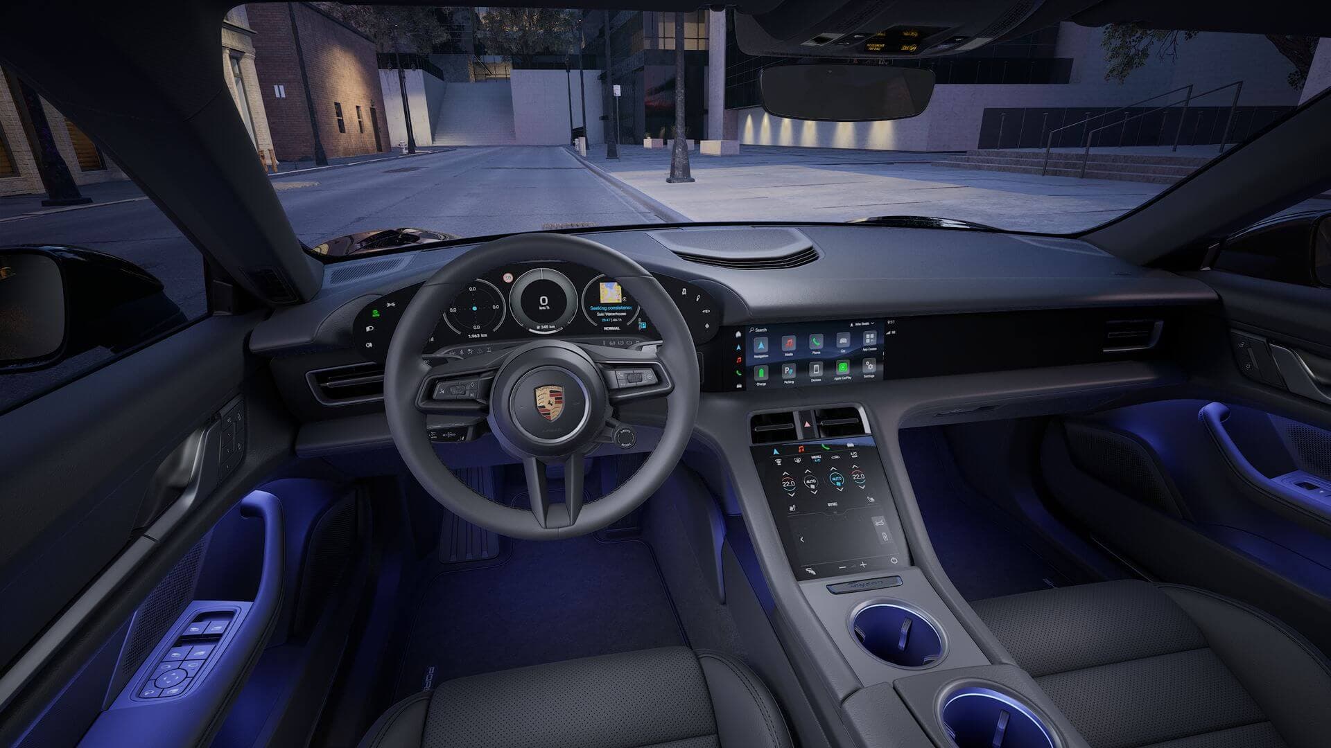 2026 Porsche Taycan Technology - Feature Image