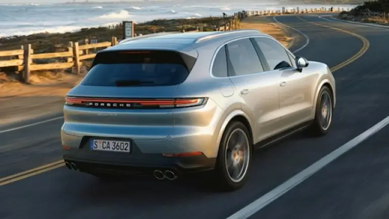 2026 Porsche Cayenne With Rear-Axle Steering Performance - Feature Image