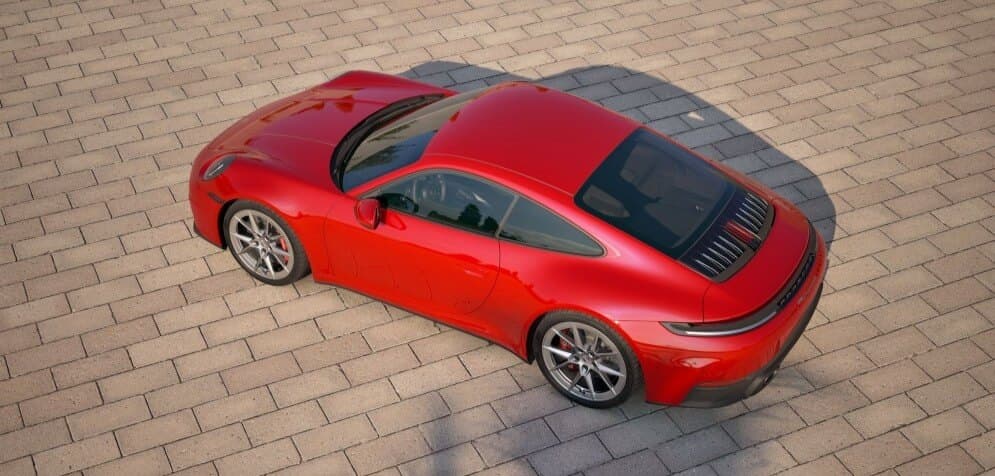 2026 Porsche 911 Carrera 4S In Guards Red - Feature Image