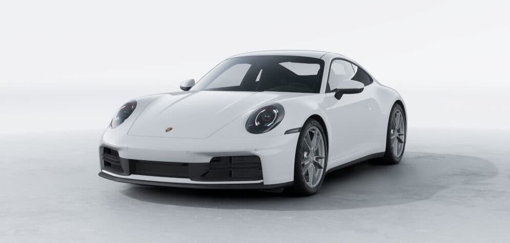 2026 Porsche 911 Carrera In White - Feature Image